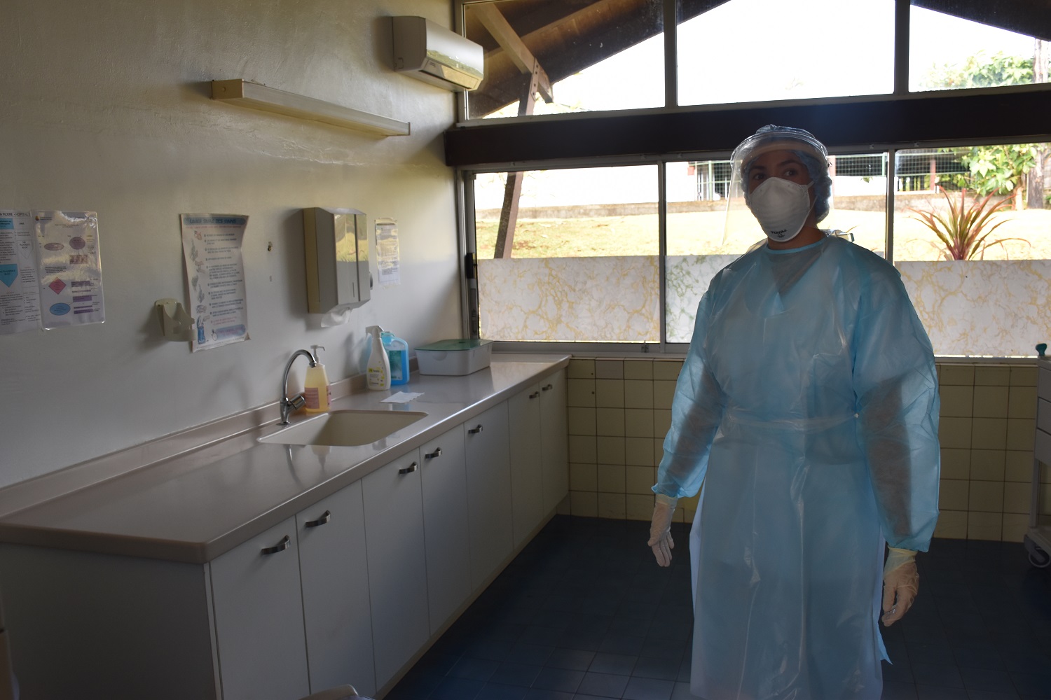 La cellule covid de Taravao a la possibilité de réaliser des tests. 220 tests ont été effectués à Taravao.