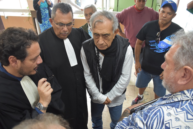 ​Oscar Temaru et ses avocats convoqués à la gendarmerie