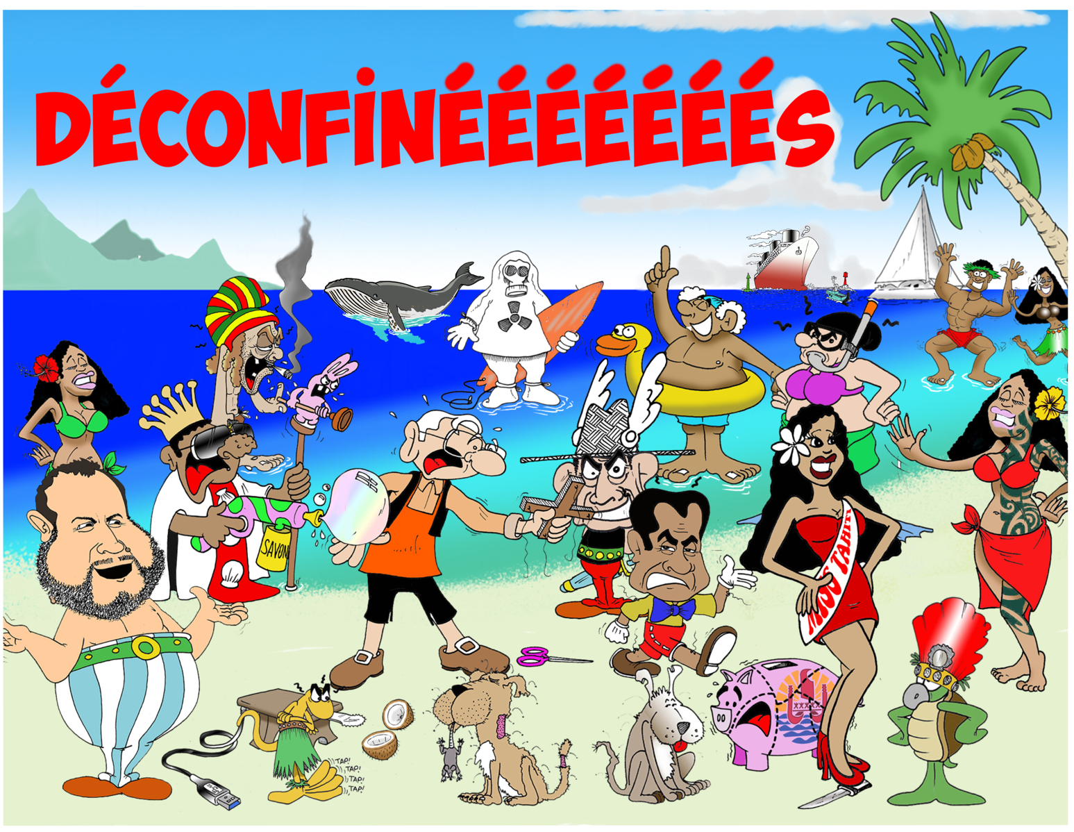 "Déconfinééééééés", par Munoz