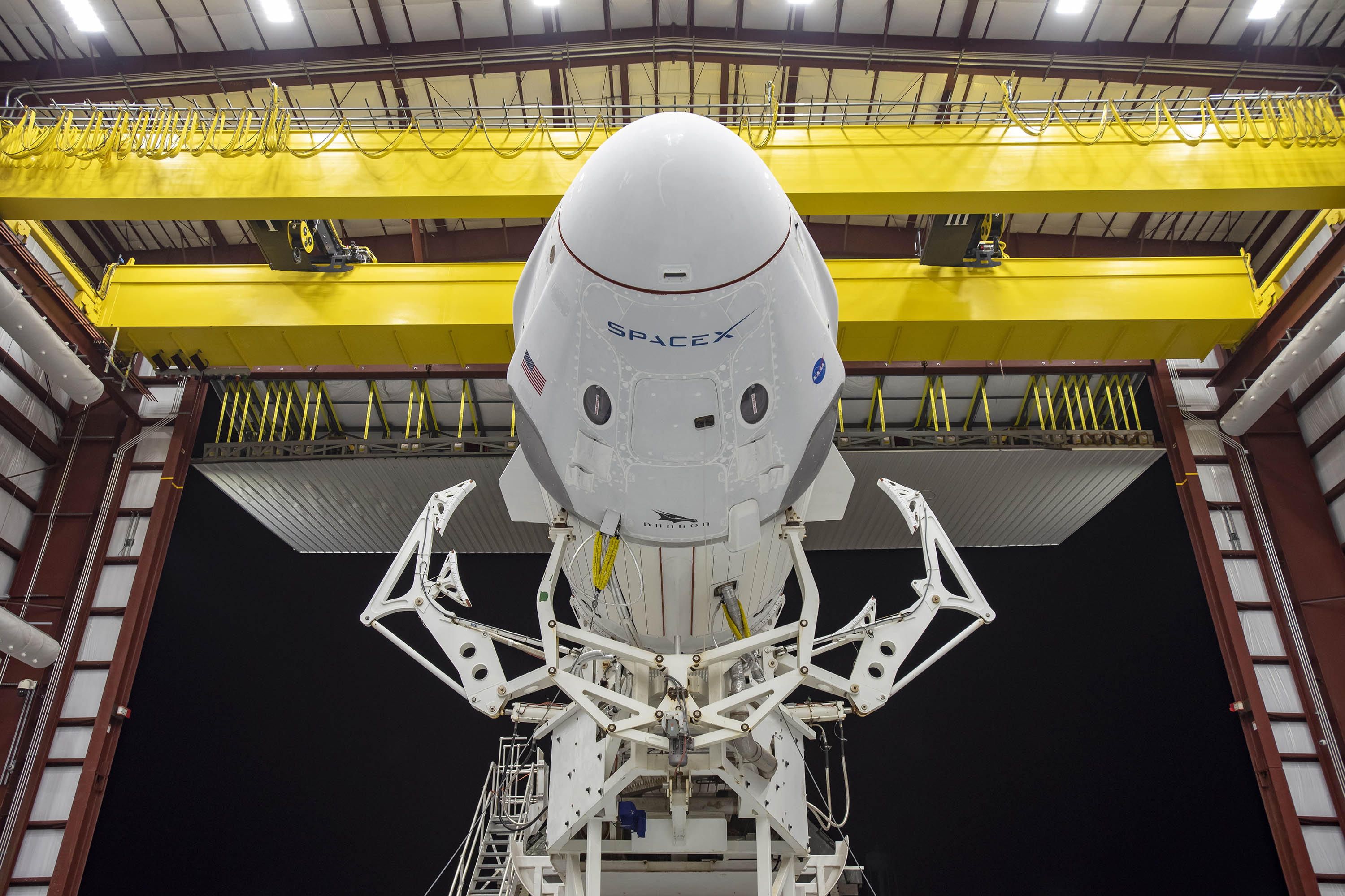Le mauvais temps menace le premier vol habité de SpaceX