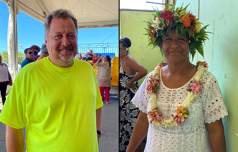 ​Heia Teina et Gaston Tunoa rejoignent la liste de Bruno Sandras