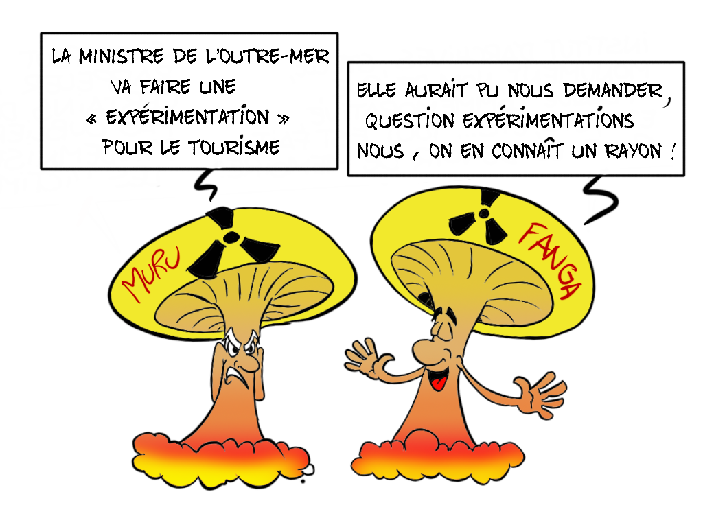 "Nouvelle expérimentation à Tahiti", par Munoz