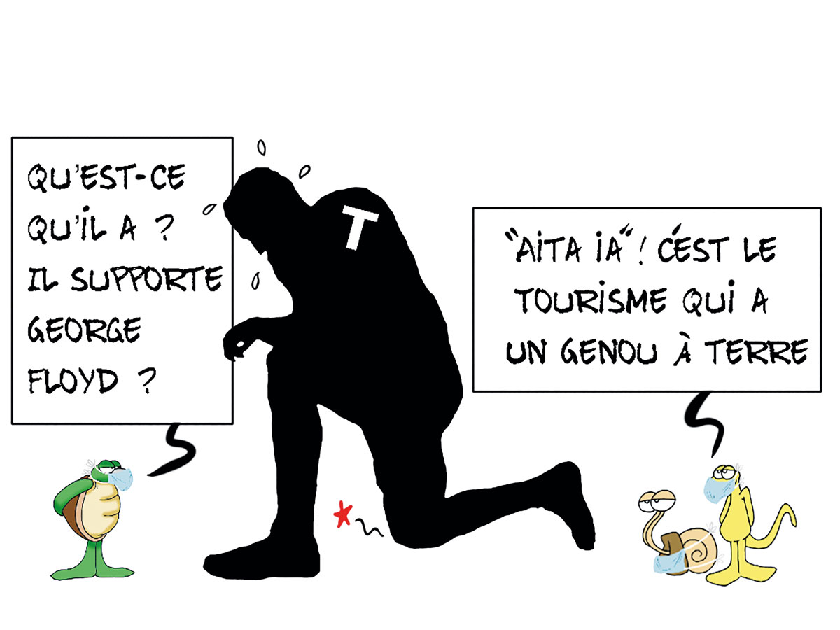 "Le tourisme touché", par Munoz