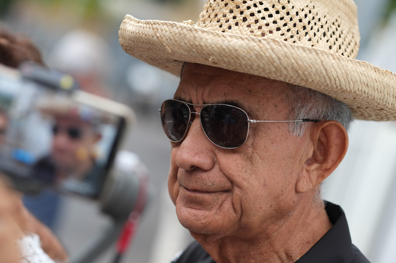 Oscar Temaru en grève de la faim