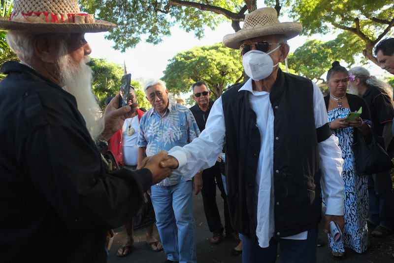 ​Oscar Temaru : "On reviendra tous les jours"