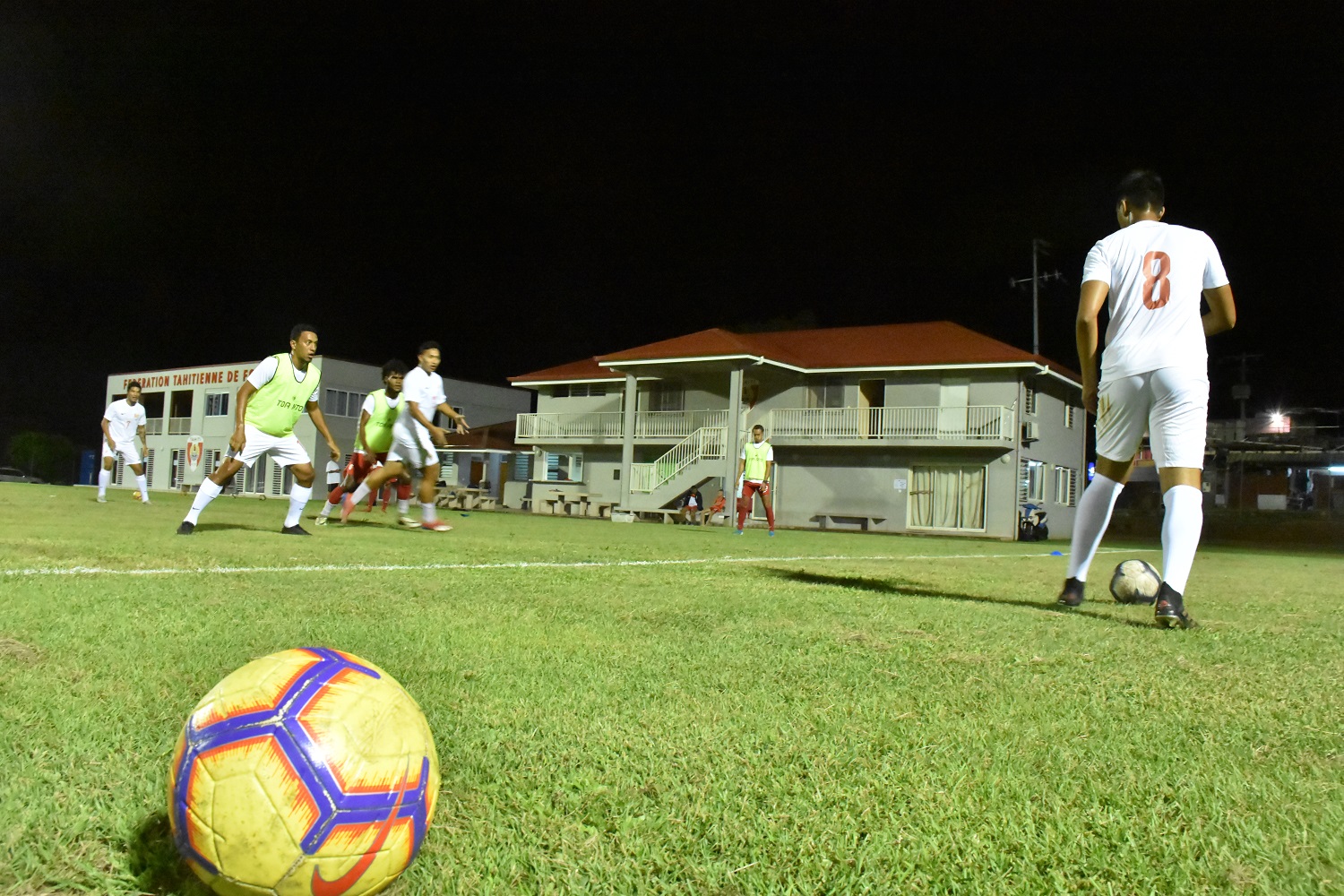 Après trois mois d'arrêt, les Toa Aito étaient ravis de retrouver les terrains. Le groupe de 30 joueurs retenus par Samuel Garcia sera en stage de préparation jusqu'à la fin juillet.