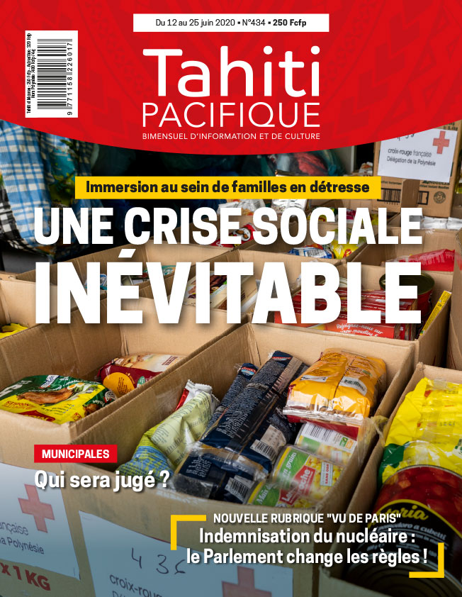 À la UNE de Tahiti Pacifique vendredi 12 juin 2020