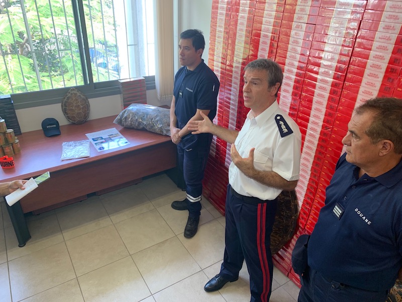 "Une année record en saisie d'ice"