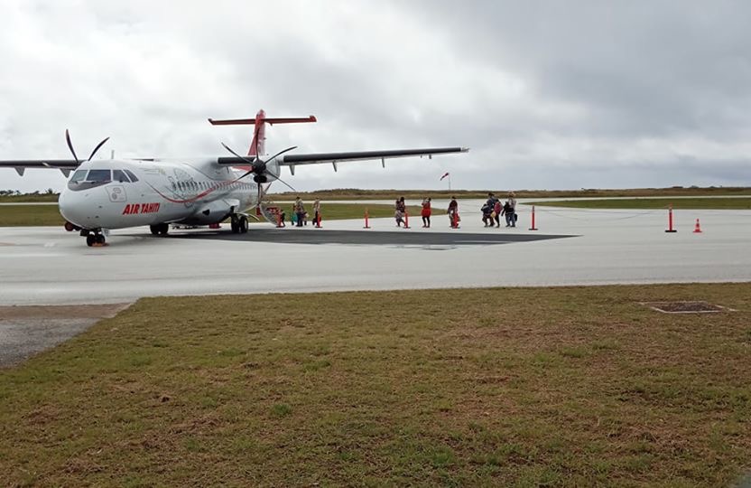 Retour des vols sur Rimatara