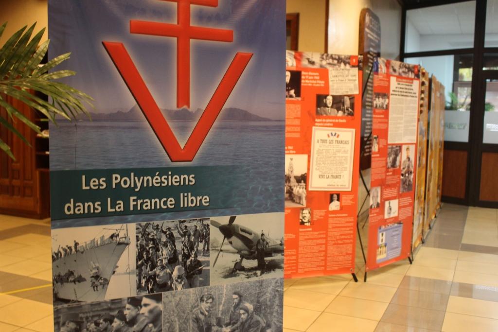"Les Polynésiens dans la France libre" exposée au Cesec
