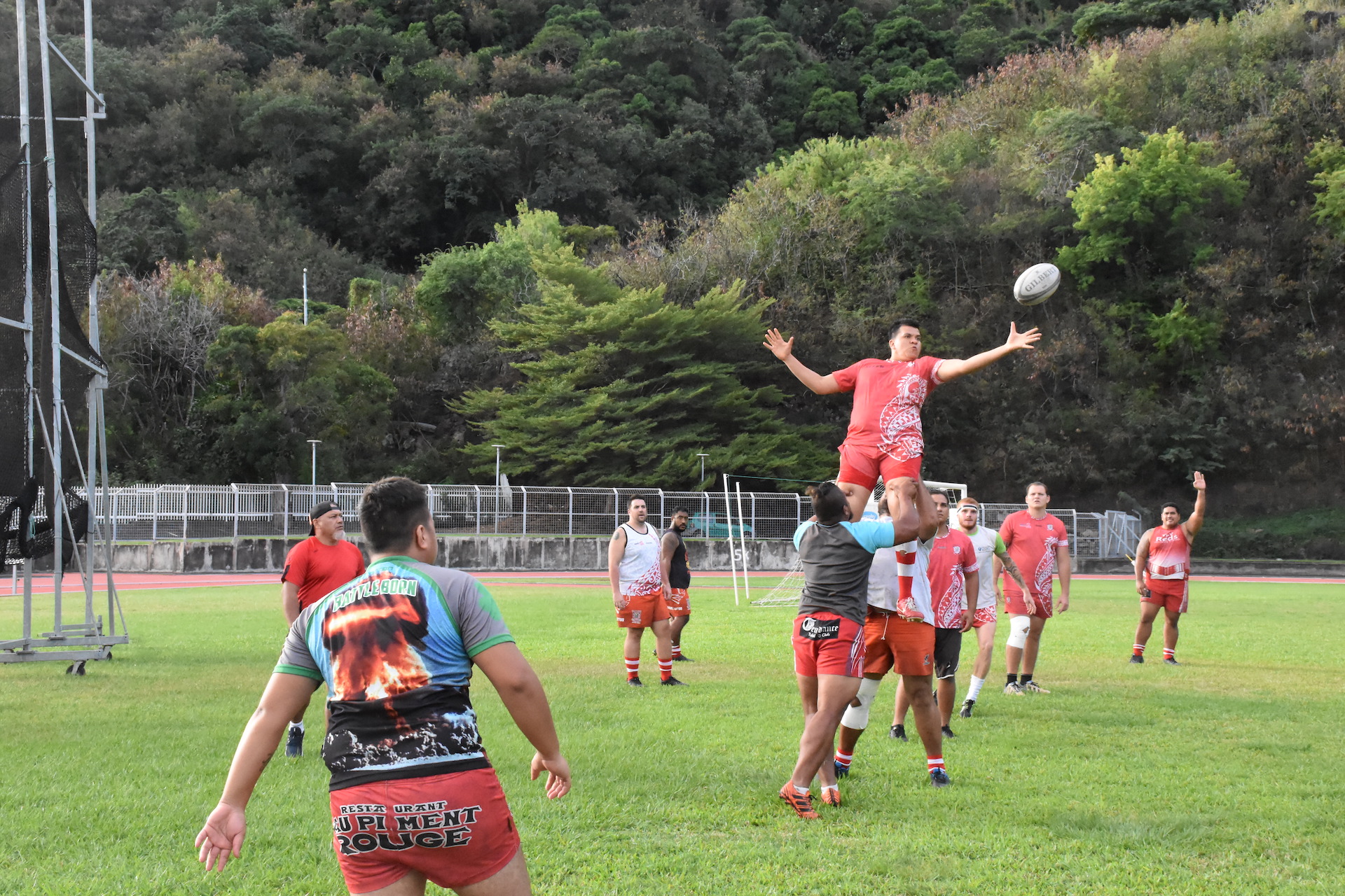 "C'est important de retrouver le terrain et l'esprit de compétition", a indiqué Cédric Balland, coach du Papeete RC.