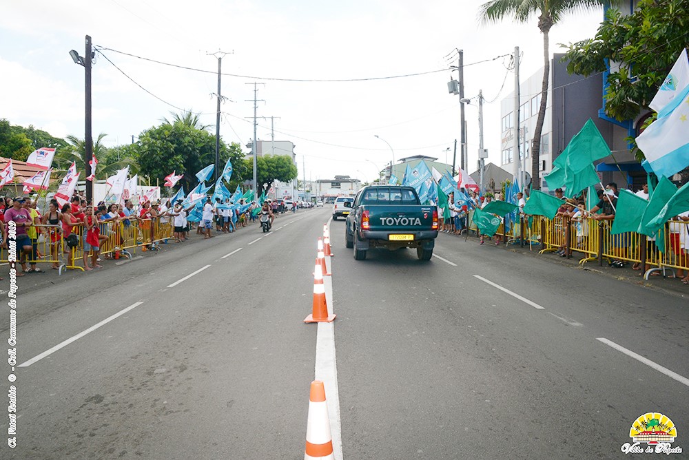 Drapeaux interdits au second tour à Papeete
