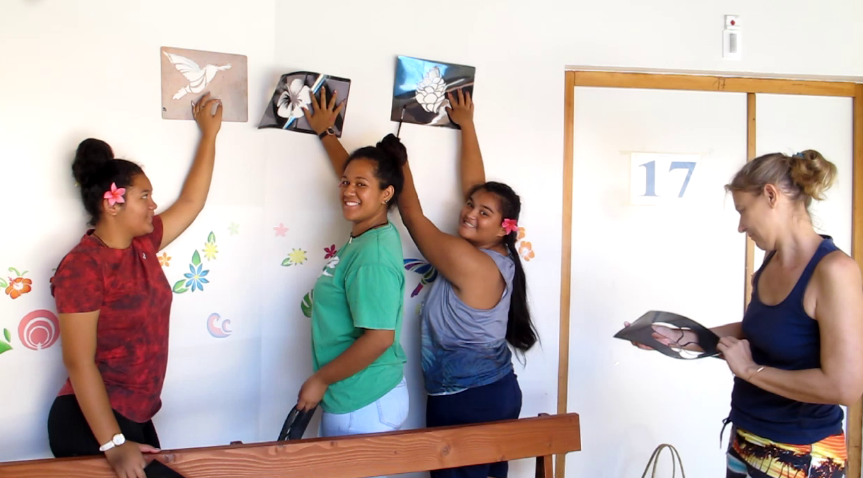 La maternité de Nuku Hiva prend des couleurs