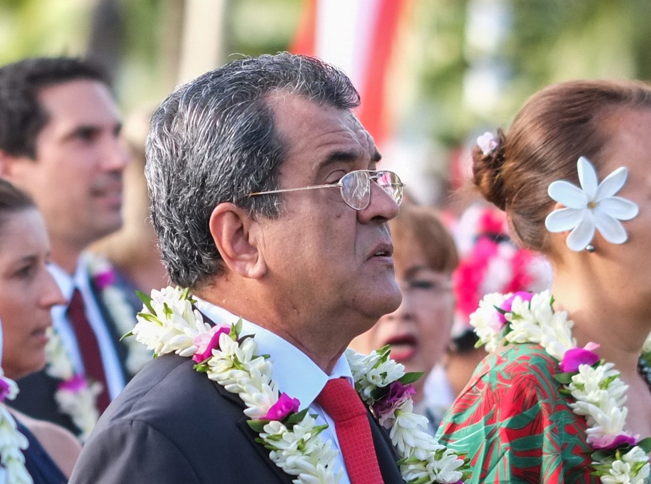 Edouard Fritch : "On a fait 64 000 voix"