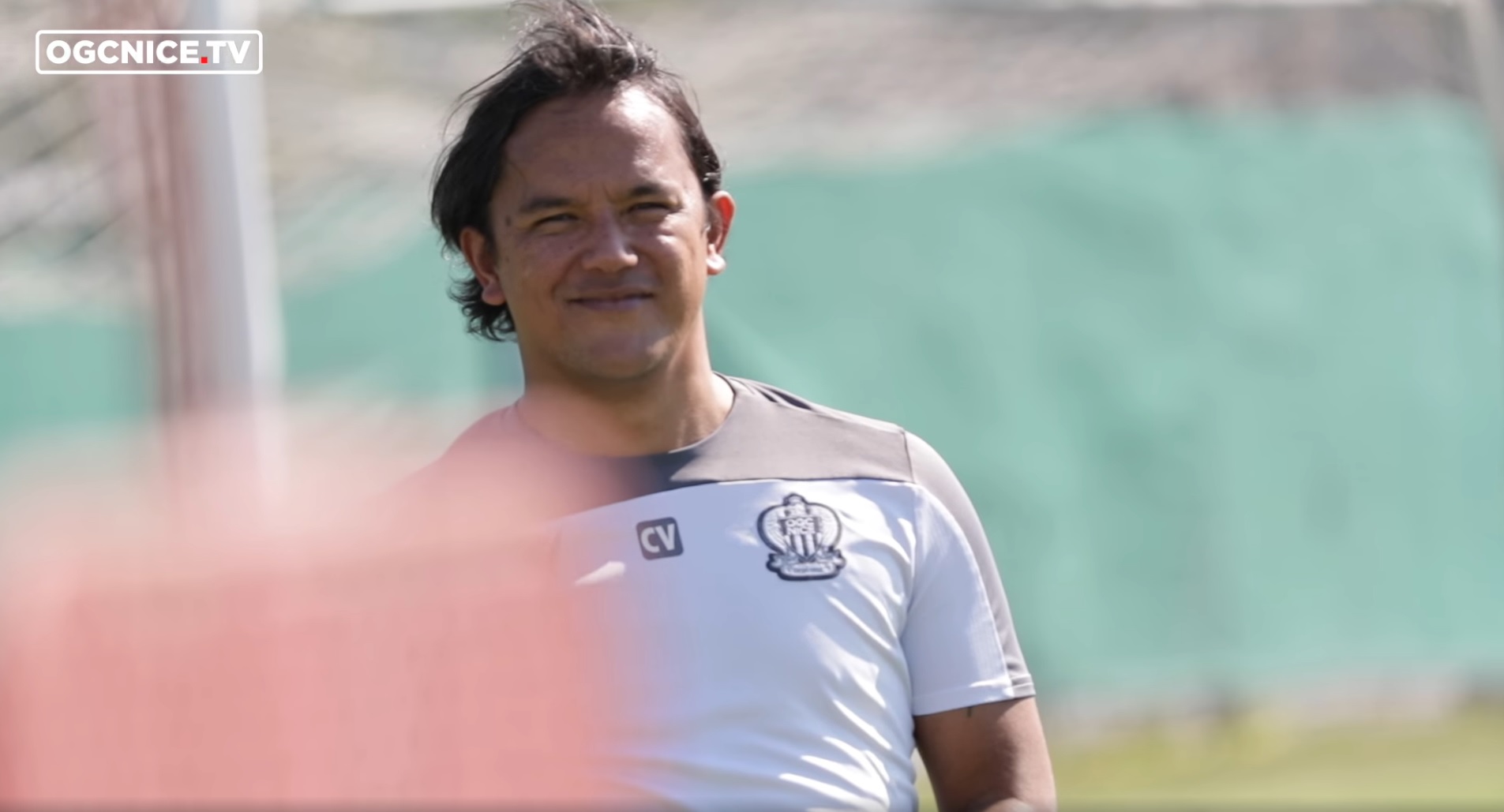 Marama Vahirua a pris part mardi à son premier entrainement avec les U19 au centre d'entrainement de l'OGC Nice.