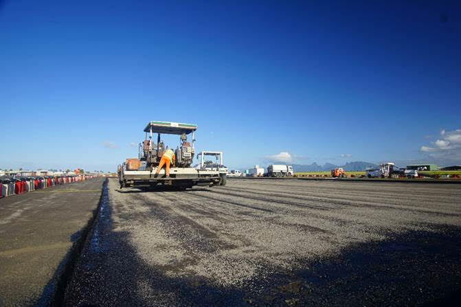 ​Des travaux pour sécuriser le tarmac de l’aéroport de Tahiti Faa’a