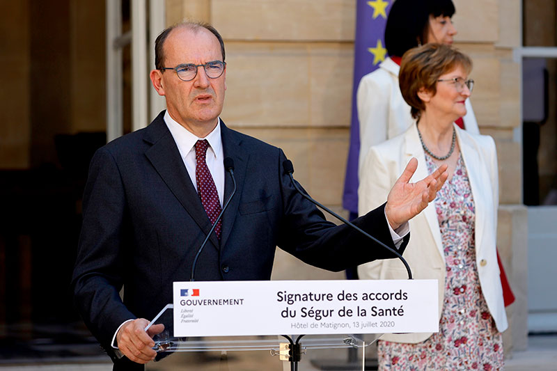 Les accords du "Ségur de la santé" signés, Castex salue un moment "historique"