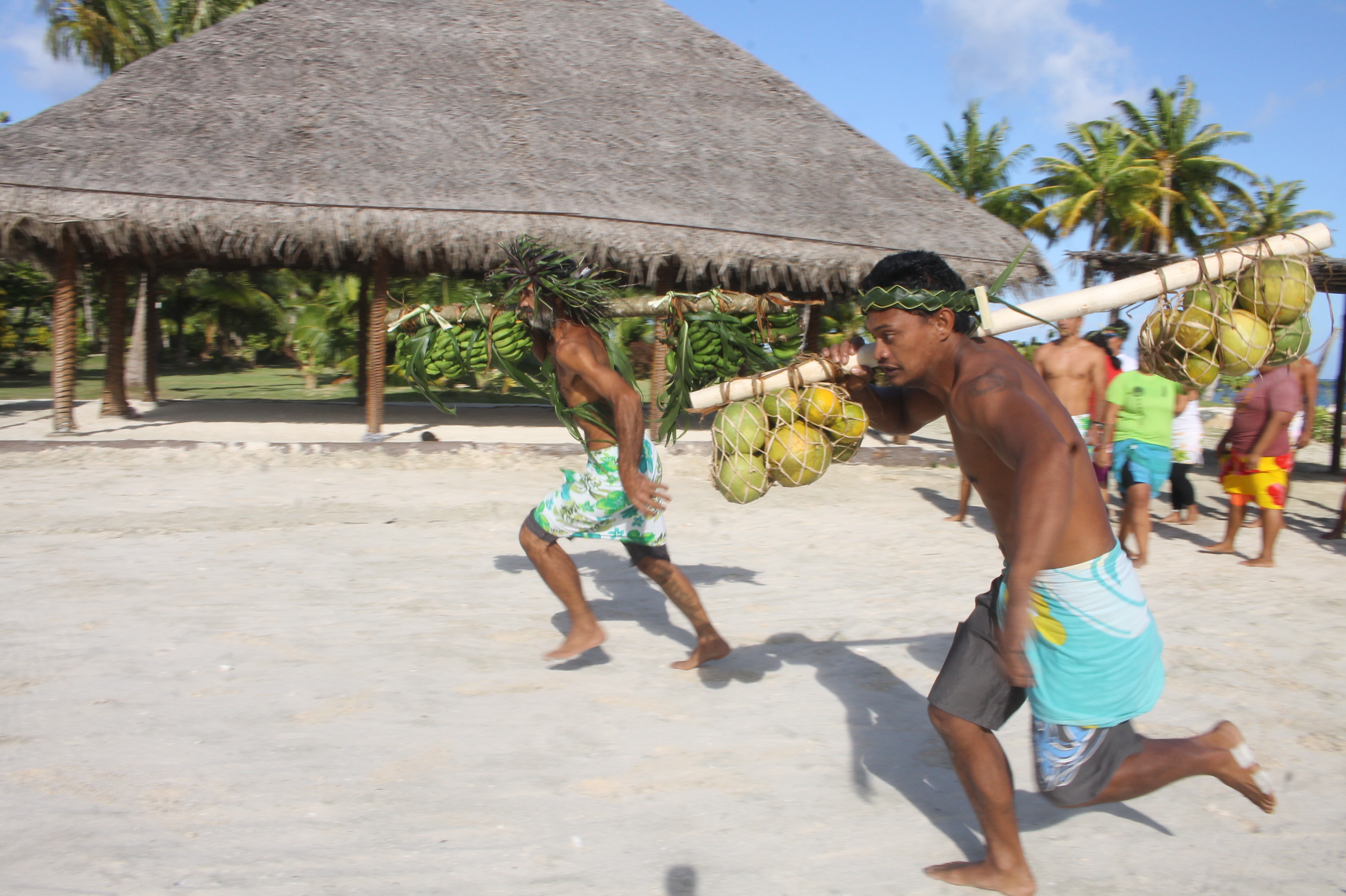 Week-end sportif à Tevaitoa