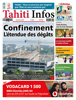 Cliquez sur la Une pour lire le journal