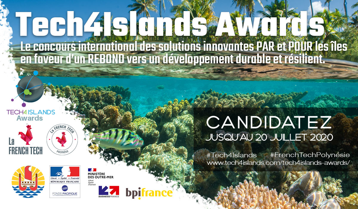 ​186 candidats de 37 Pays pour le concours Tech4Islands