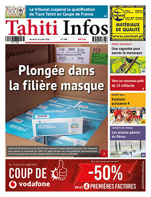 Cliquez sur la Une pour lire le journal