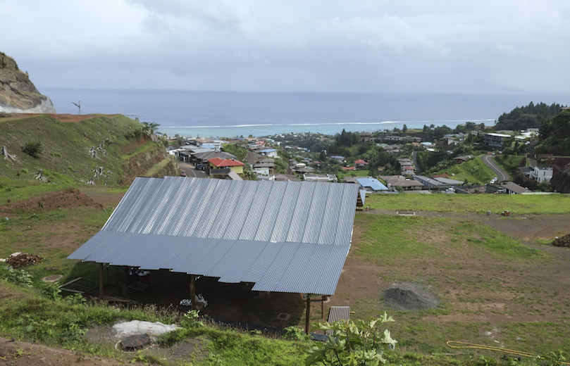 La "résidence royale" de Joinville Pomare à Miri.