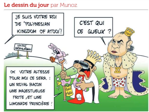 "Roi à gogo" par MUNOZ