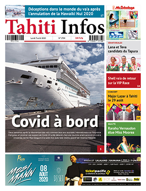 Cliquez sur la Une pour lire le journal