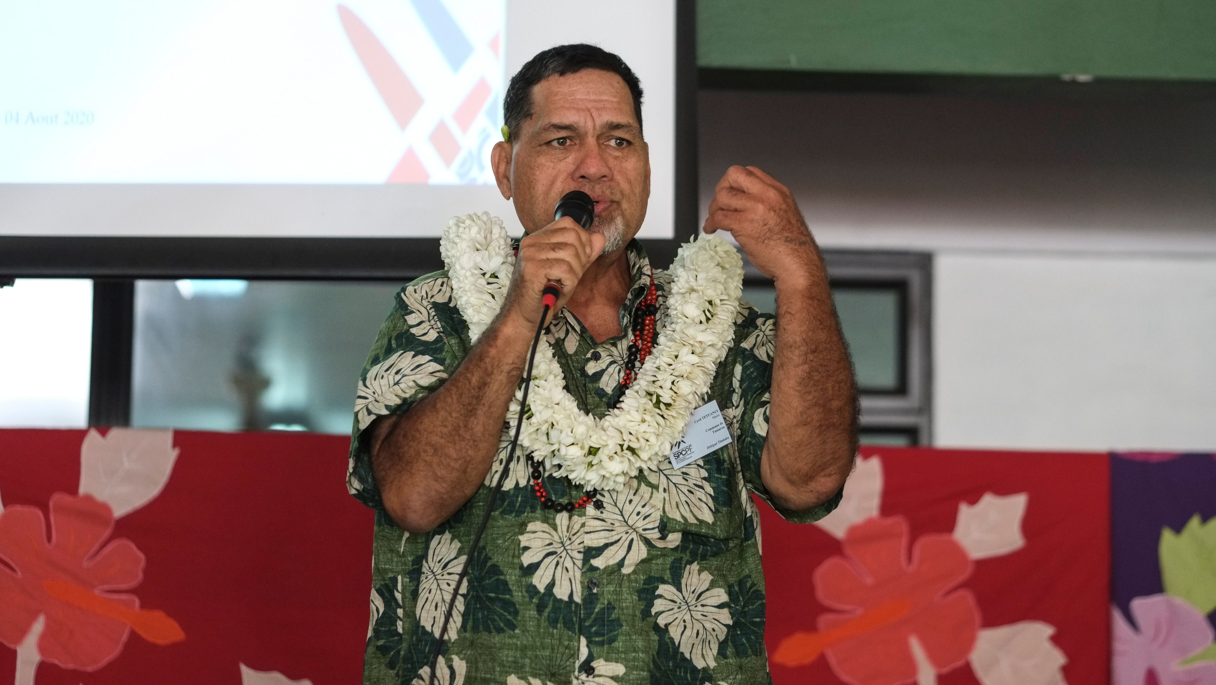 ​Cyril Tetuanui réélu au SPC