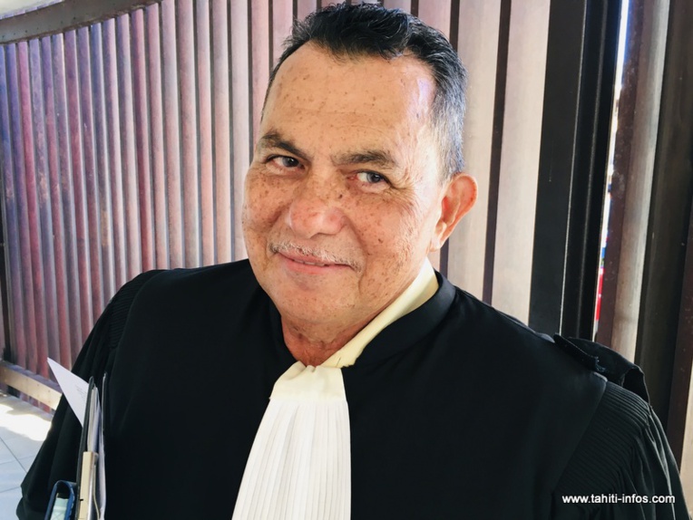 Me Stanley Cross, avocat des quatre ex-salariés de l'Intercontinental.