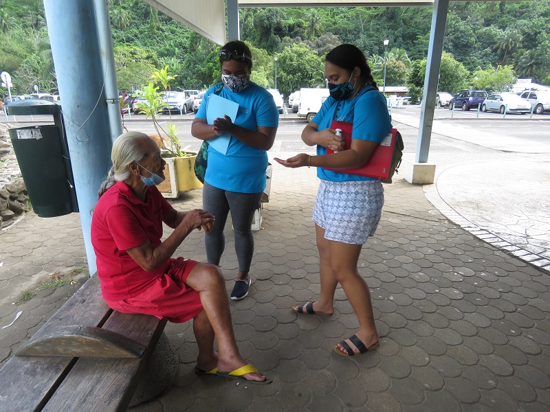 Les guides sanitaires à pied d’œuvre