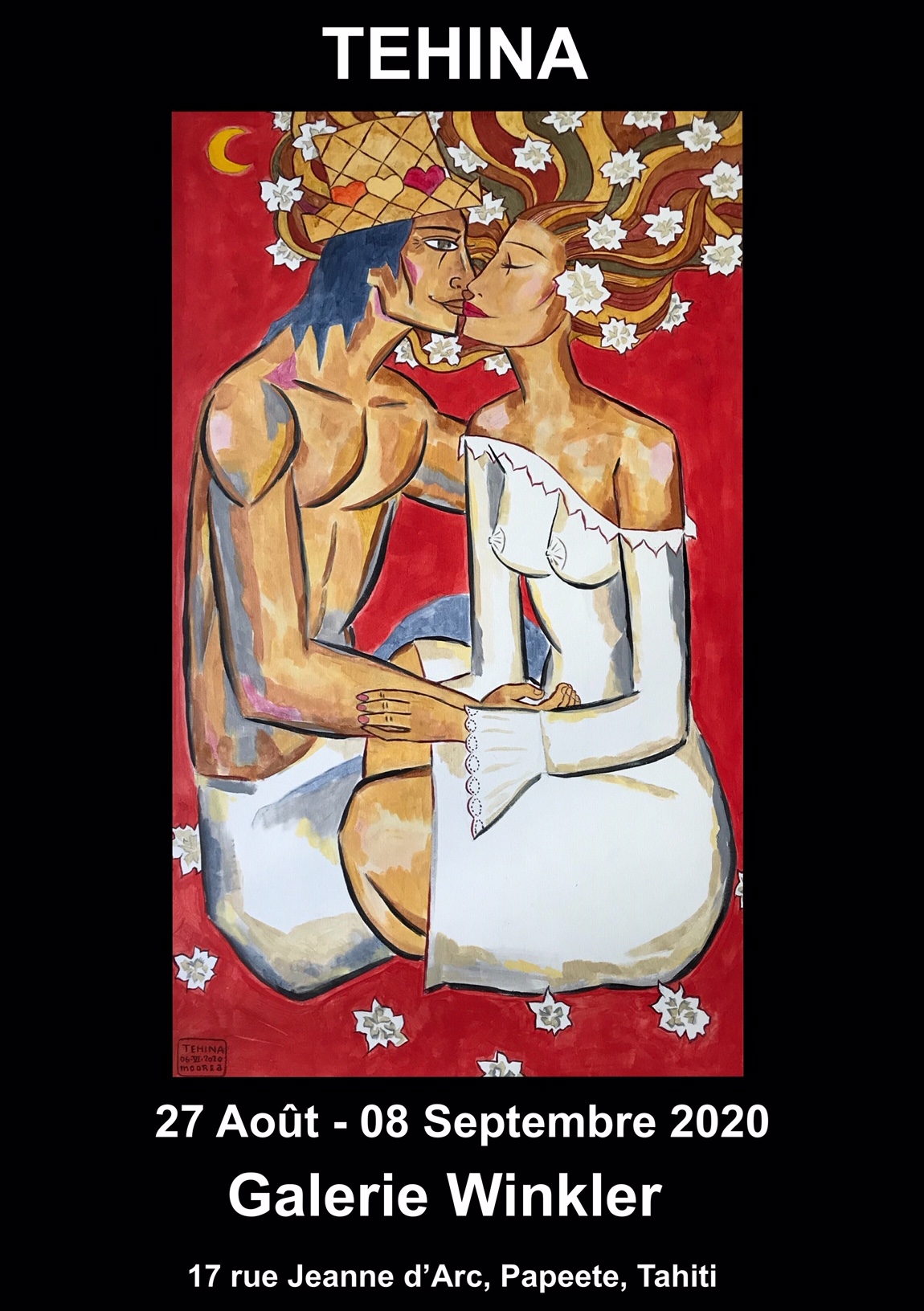 Tehina a peint un hymne à l’amour