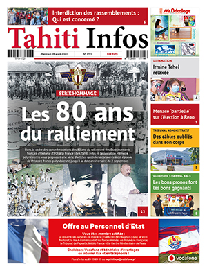 Cliquez sur la Une pour lire le journal