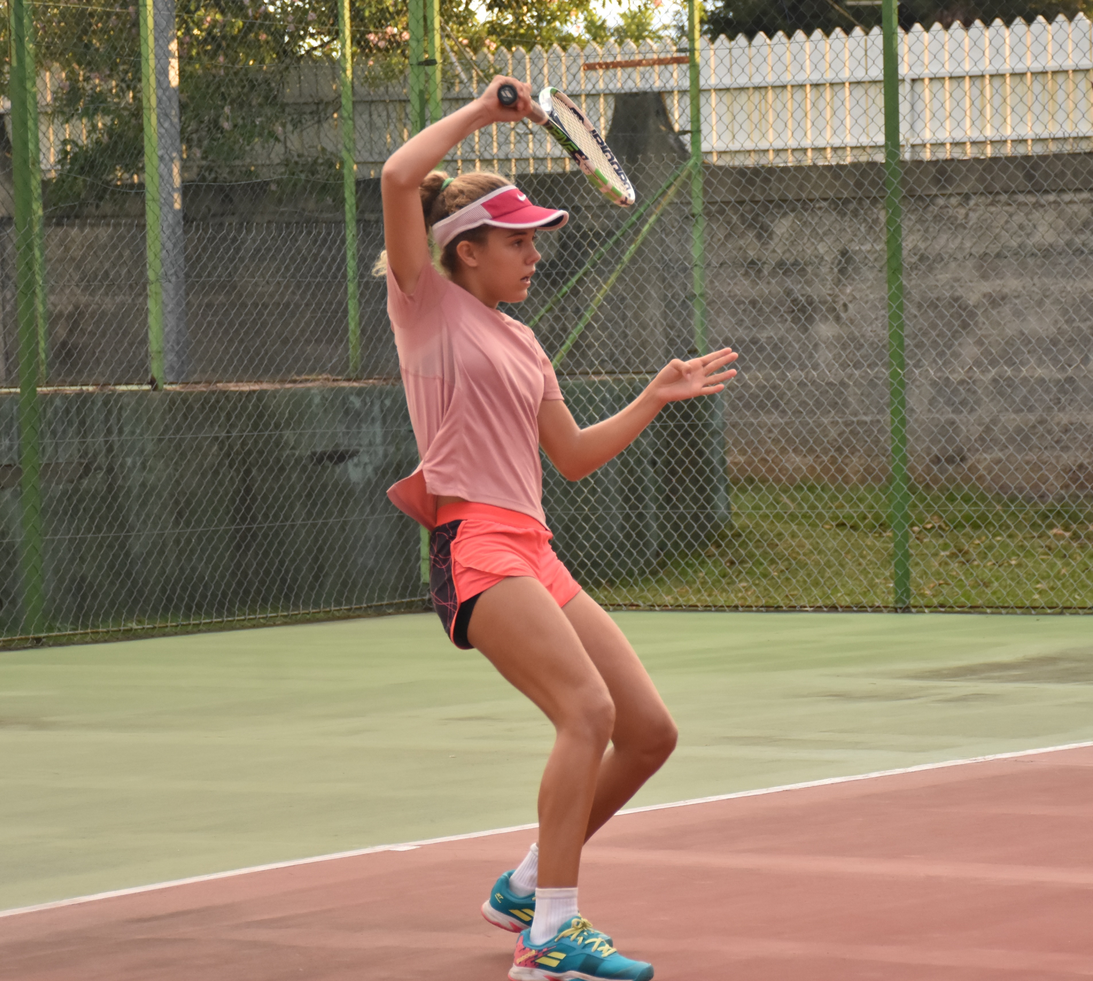 Vaiani Dusserre Valleau a imposé son jeu à son adversaire grâce notamment à un coup droit très solide.