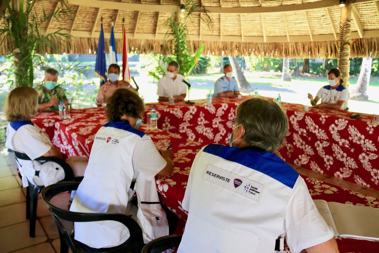 Les réservistes sanitaires à pied d'œuvre