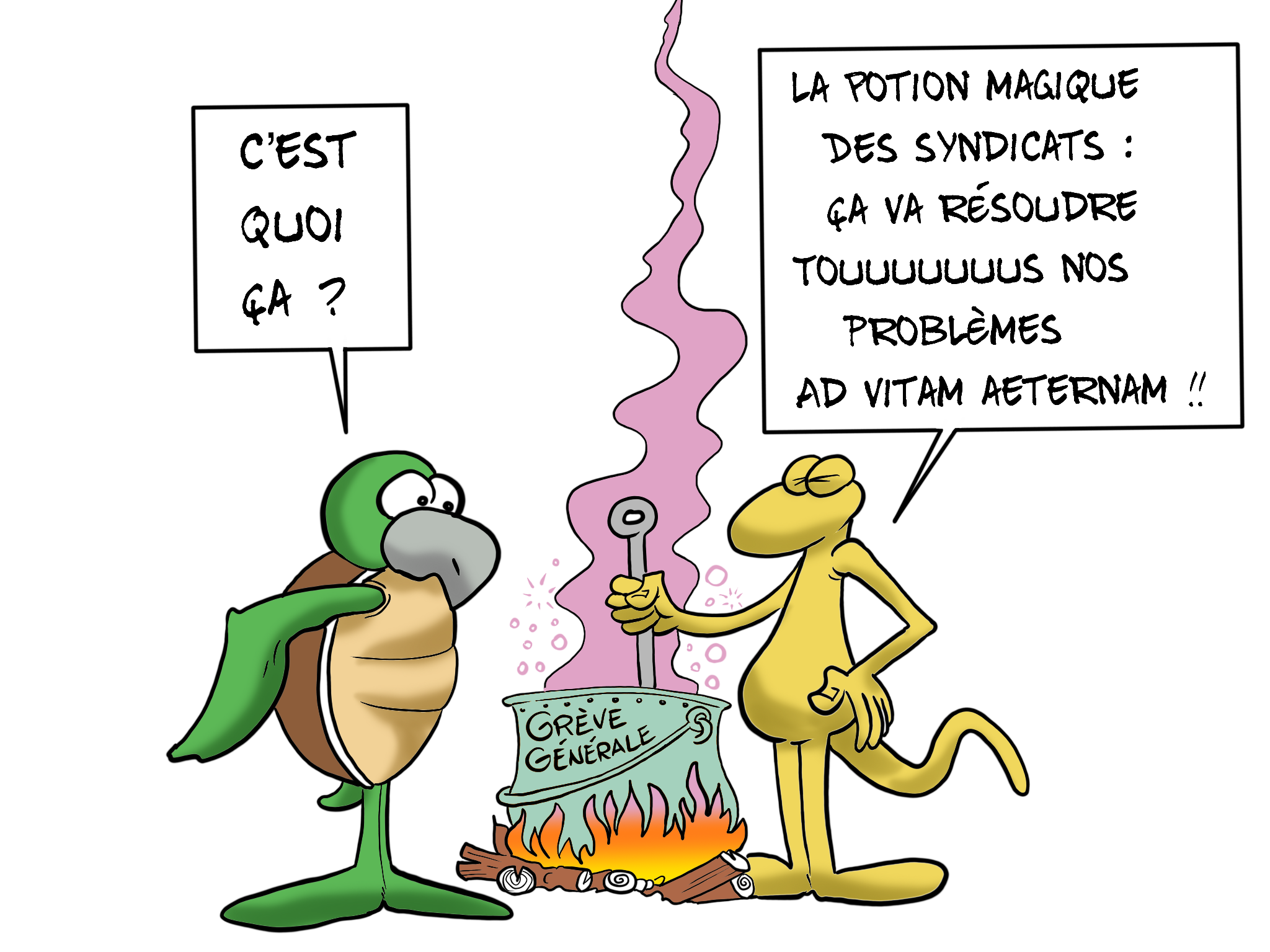 "Travailleuses, travailleurs", par Munoz