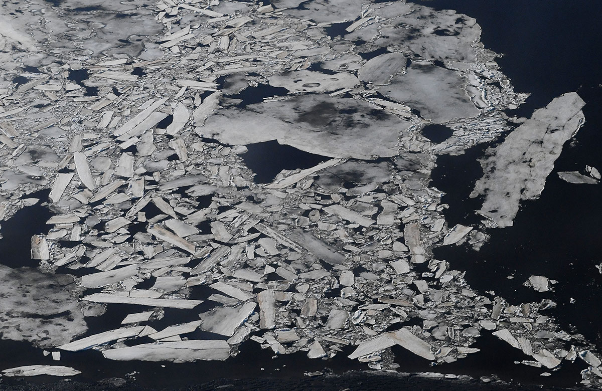 Les glaces de la mer de Béring à leur niveau le plus réduit en 5.500 ans