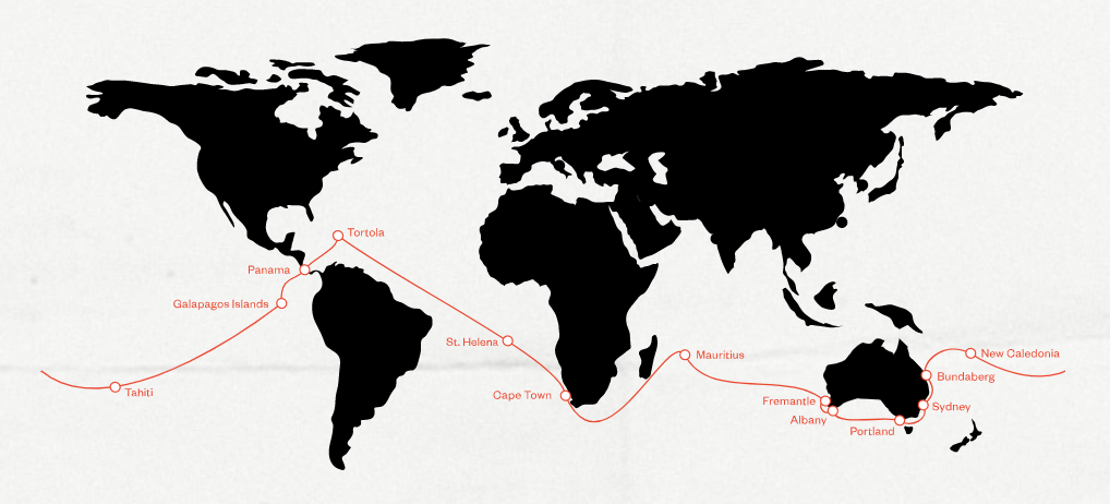 Jon Sanders a quitté le port de Fremantle à Perth le dimanche 3 novembre 2019, à bord de son fidèle Perie Banou II.