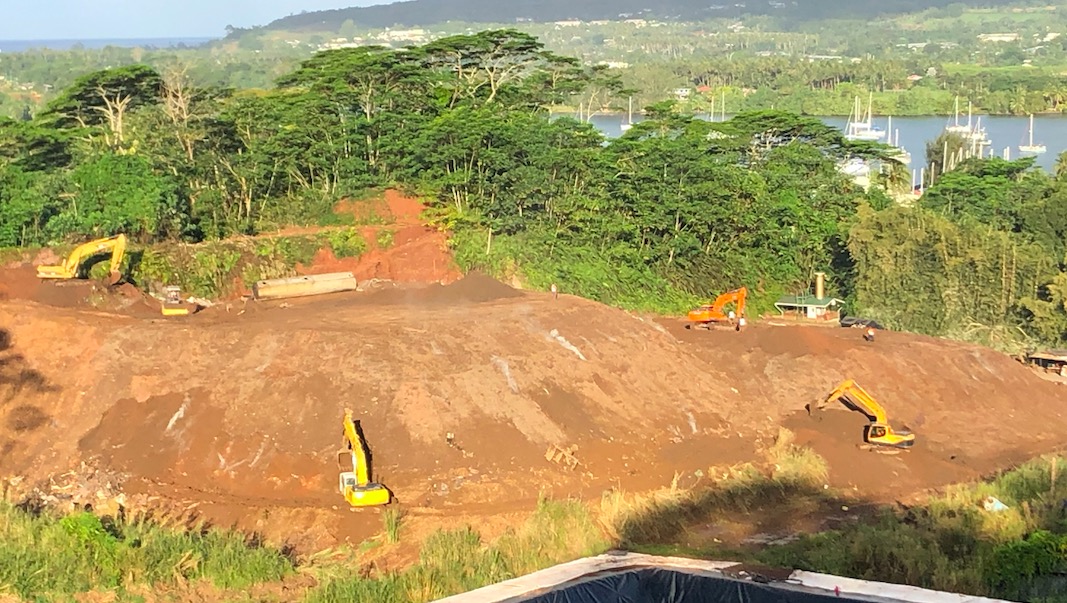 ​L’incendie enterré à Paihoro