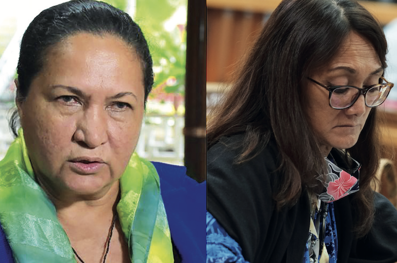 Sénatoriales : Eliane Tevahitua et Teumere Atger suppléantes du Tavini