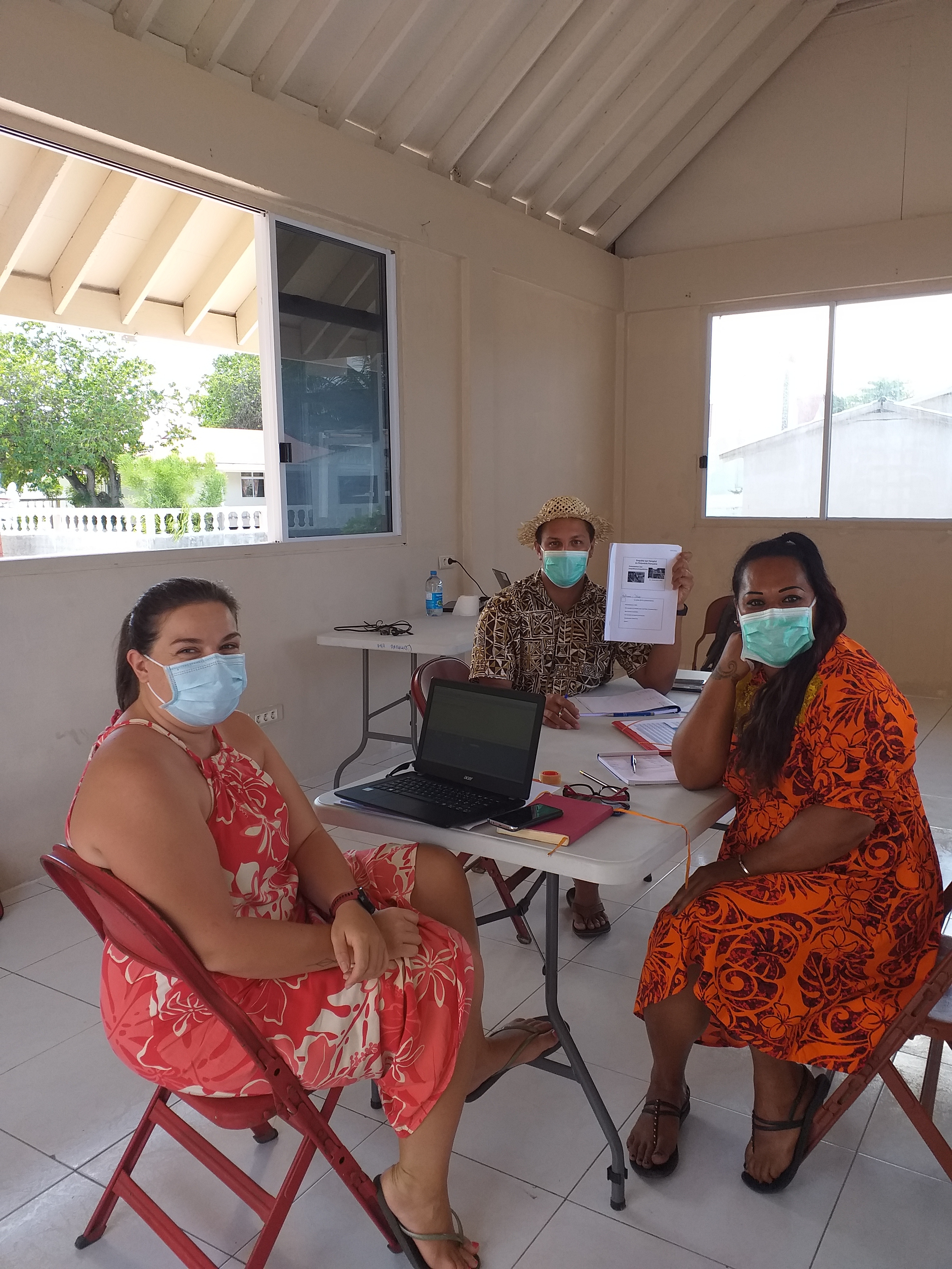 Deux enquêteurs formés par l'ISPF à Hao