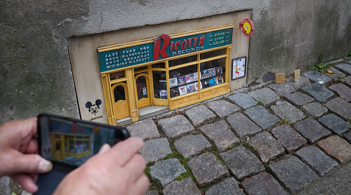 En Suède, le succès grandissant des maisons miniatures "Anonymouse"