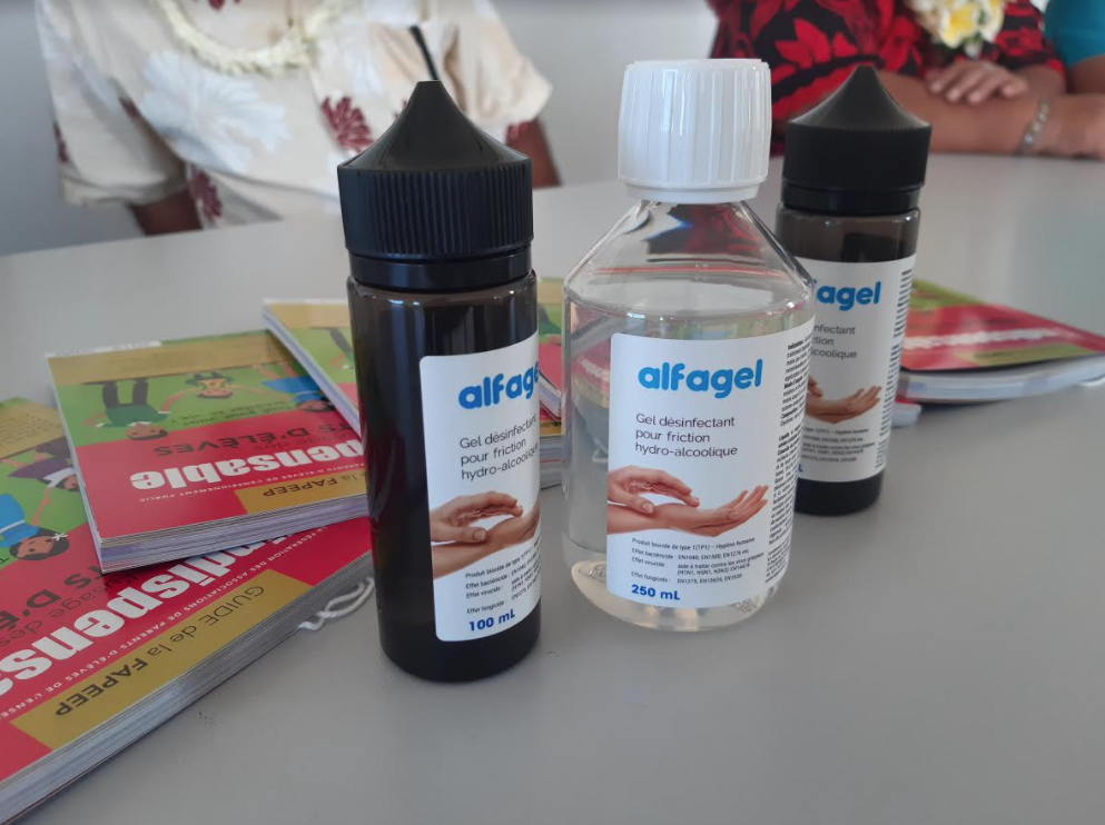 ​2 000 gels pour dix écoles de Faa'a en difficulté budgétaire