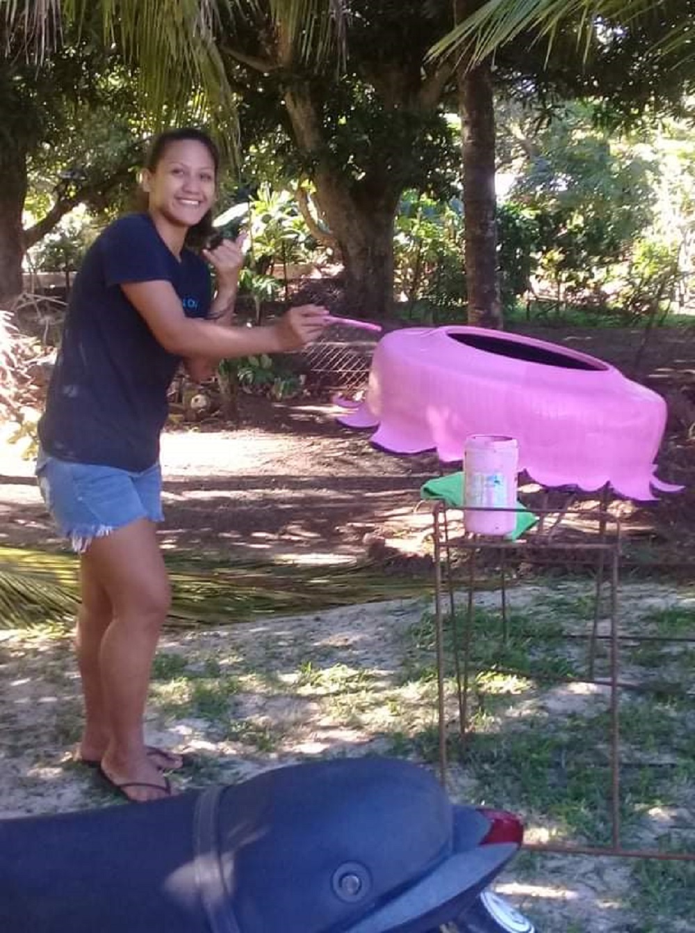 Missions fa'a'apu et couture pour dix CAES à Bora Bora