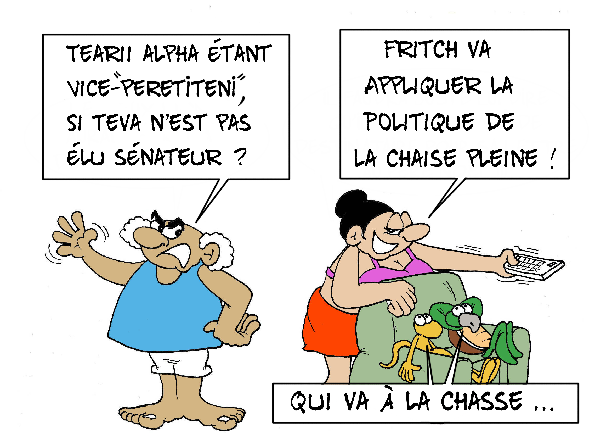 "Les élections c'est bientôt", par Munoz