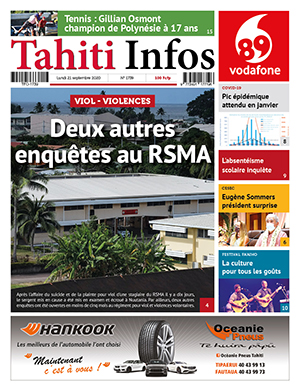 Cliquez sur la Une pour lire le journal