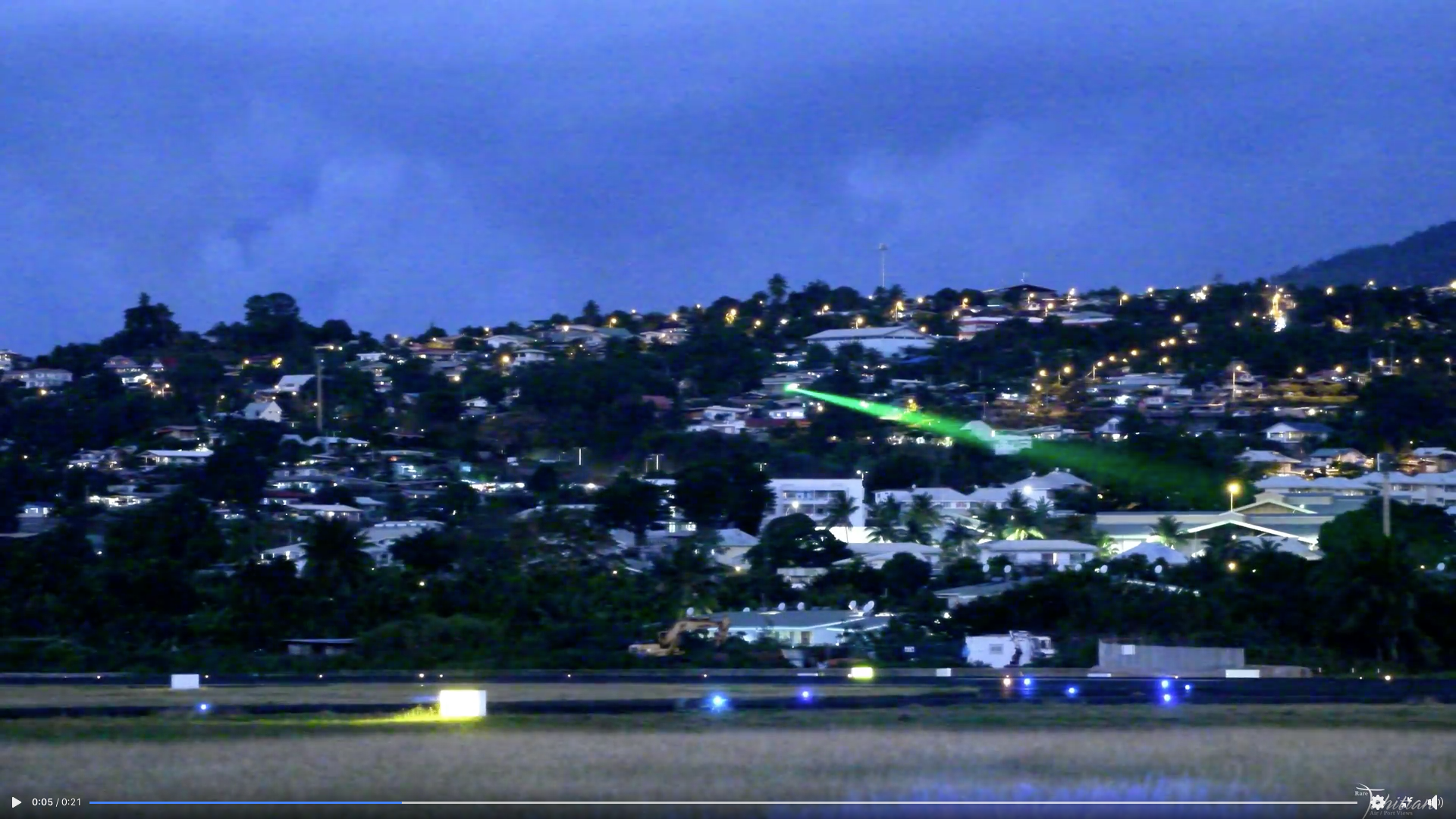 L'homme au pointeur laser de l'aéroport interpellé