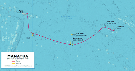La Polynésie fournit le haut-débit aux îles Cook
