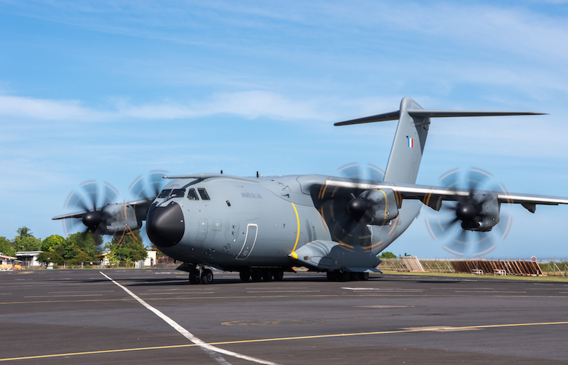 ​L'A400M de retour en Polynésie