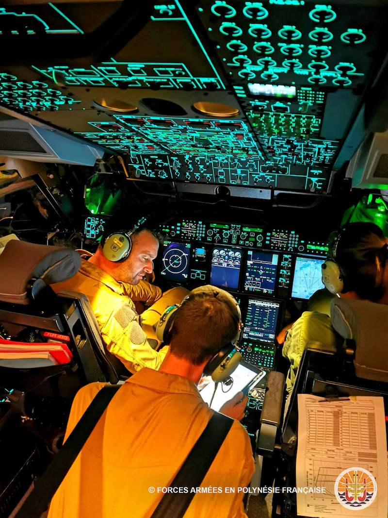 ​Un premier double évasan à Nuku Hiva pour l'A400M